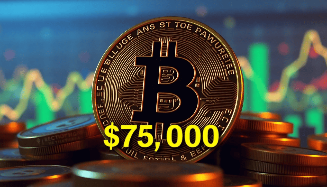 Bitcoin Tops $75,000 as Crypto Rally Picks Up Pace