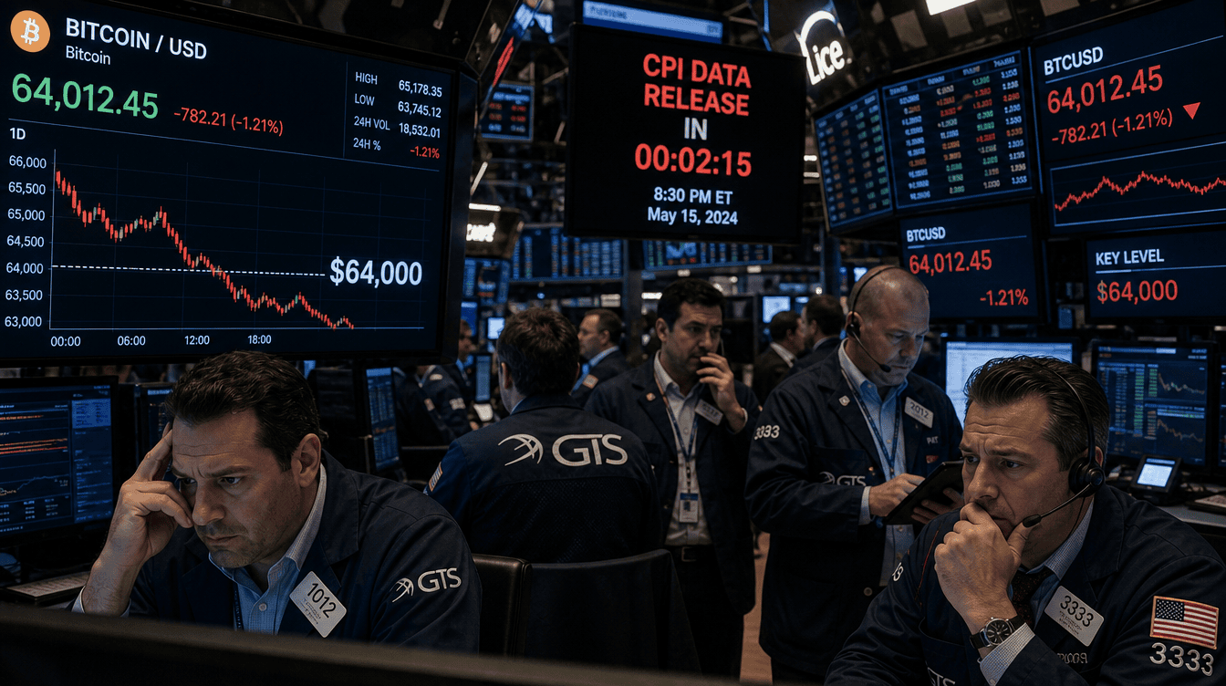 Bitcoin at a Crossroads: Can $64K Survive the CPI Test?