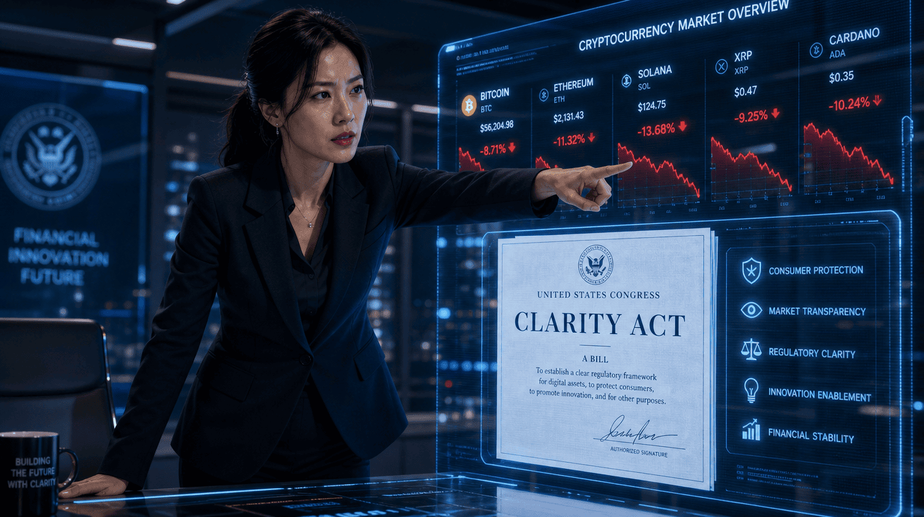 CLARITY Act Delay Could Trigger Fresh Crypto Selloff, Bernstein Analysts Warn
