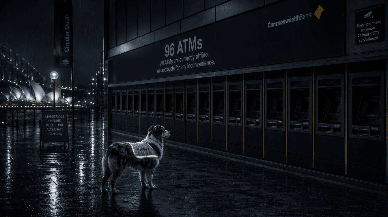 96 Crypto ATMs Go Offline After Australia Suspends Cryptolink