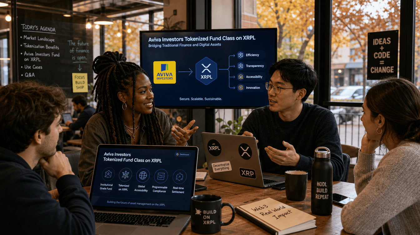 Aviva Investors Expands Tokenization Push With First XRPL Fund Class