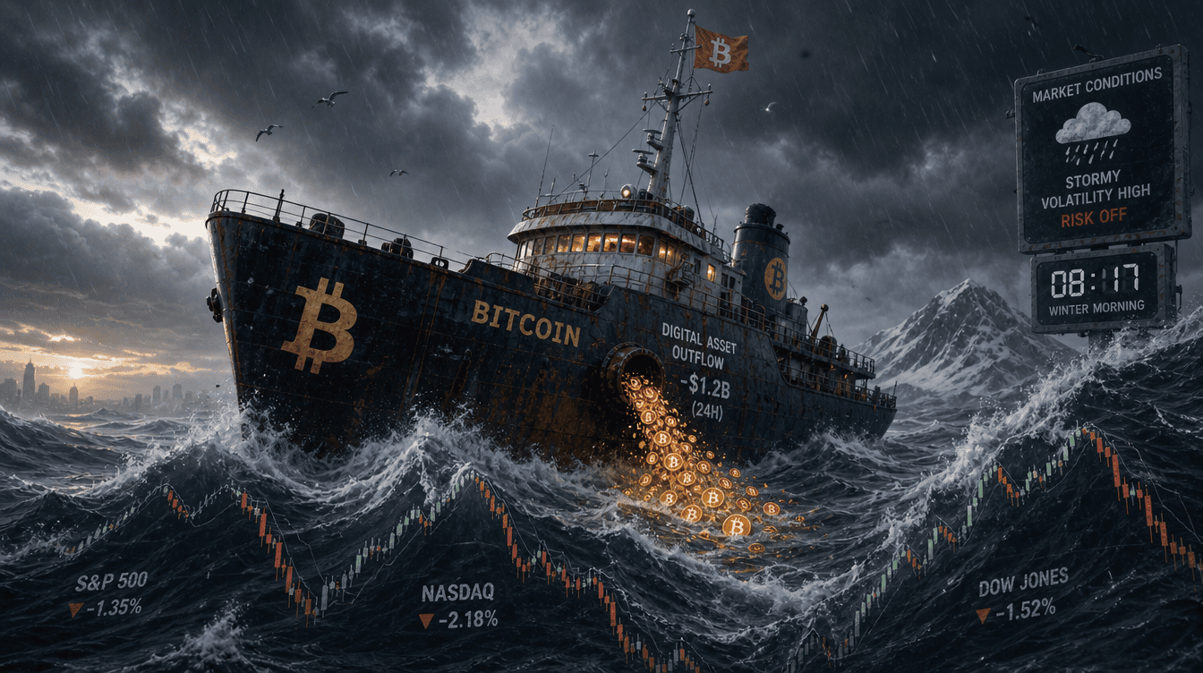 Stocks Rebound, Bitcoin Follows, but ETF Outflows Pressure Bullish Sentiment