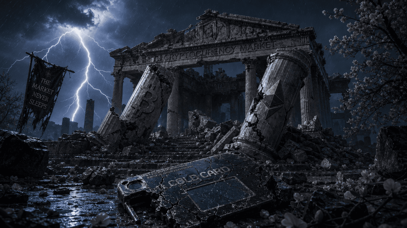 Coldcard Wallet Breach Weighs on Crypto as BTC and ETH Struggle for Momentum