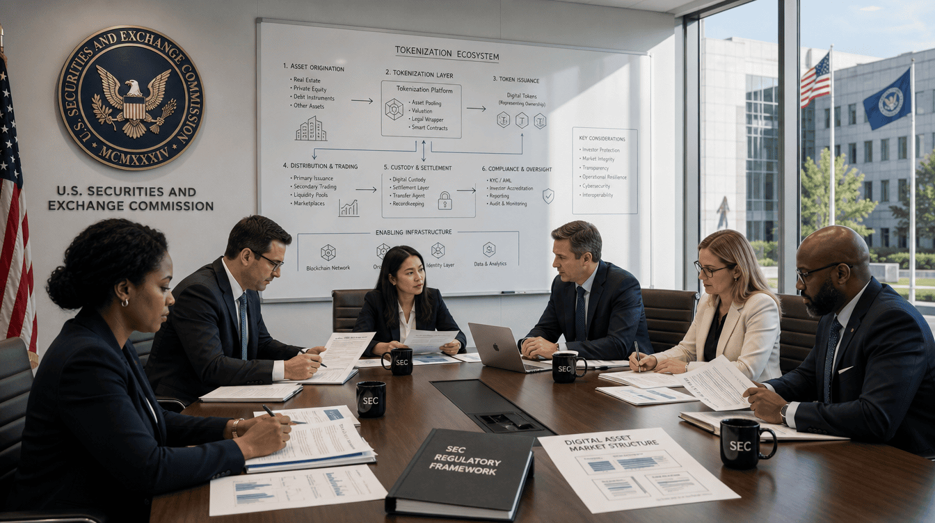 SEC Slows Tokenization Plan Again as Officials Question ‘Innovation Exemption’