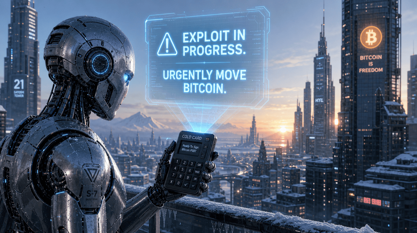 Active Coldcard Exploit Triggers Bitcoin Security Warning as Users Move Coins