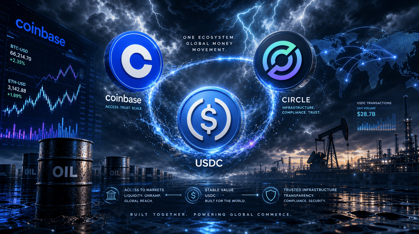 What’s Ahead for Crypto: USDC Developments, Fed Signals and Oil Prices