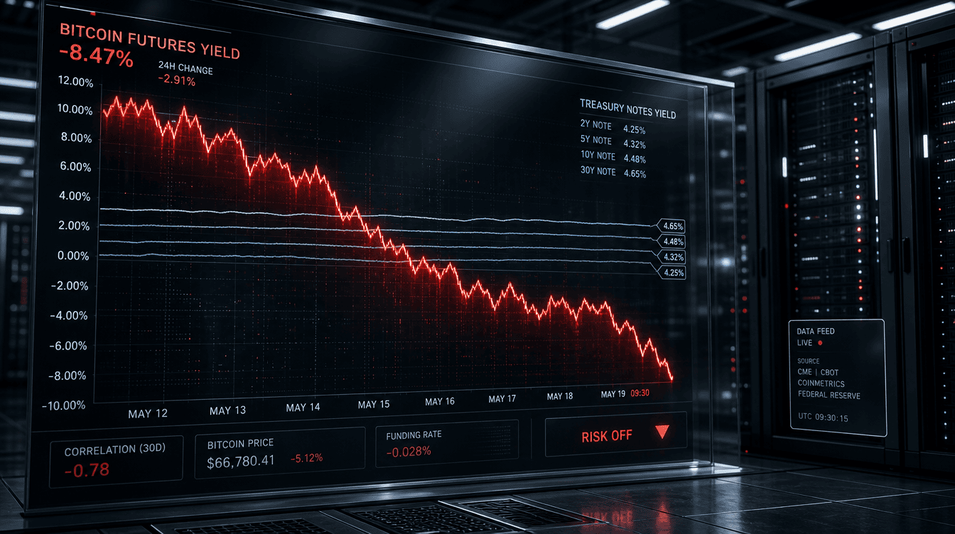 From 20%+ Returns to Treasury-Like Levels: Bitcoin Futures Trade Loses Its Edge