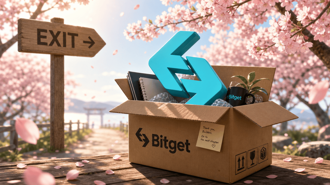 Crypto Exchange Bitget Begins Japan Departure, Users Told to Close Positions Before Deadline