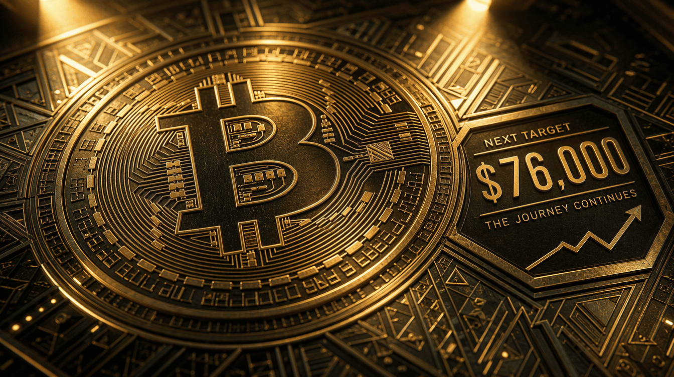 Bitcoin’s Latest Market Structure Hints at a Rally Toward $76K Target