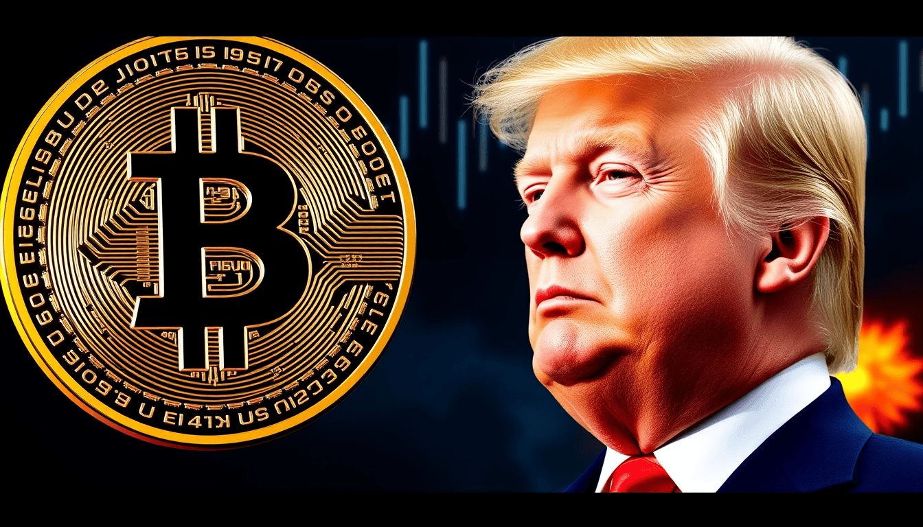 Trump’s Iran Remarks Ease Market Tensions, Sending Bitcoin Toward $82K